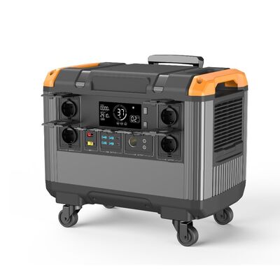 buy 3000W LiFePO4 Portable Power Station Pure Sine Wave UPS AC1600W Fast Charge Solar for Home Emergency Camping RV online manufacture