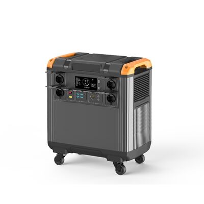 3000W 5376Wh LiFePO4 Power Station, Pure Sine Wave, AC/Solar/Car Charge, Home RV Backup, CE FCC UKCA