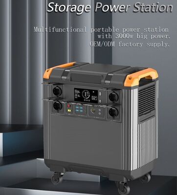 5376Wh Energy Capacity 3000W Emergency Power Supply Usb Output 5V 24A X 4 Ports Providing Power Backup for Emergency and Outdoor