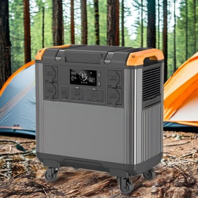 3000W 5376Wh Portable Solar Power Station with LiFePO4 Battery for Home and Off-Grid Use